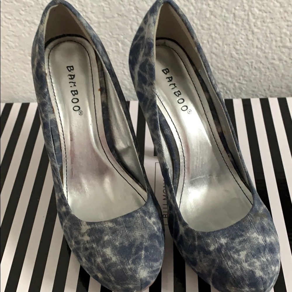 Used bamboo brand heels